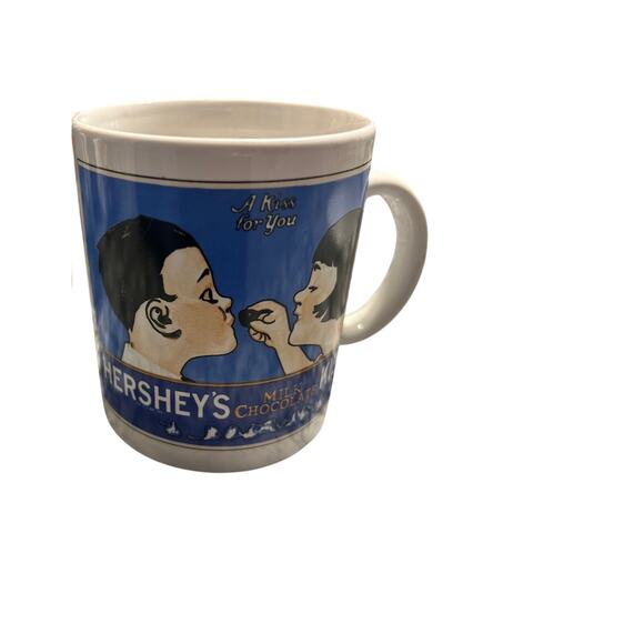 GUC Set of 7 Hershey's Chocolate Coffee Mugs Cups Vintage 1980s 1990s - Picture 6 of 9